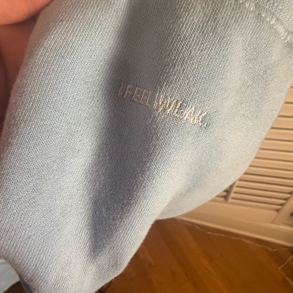 You Matter Unisex Hoodie XL Blue Motivational Graphic “But I Know I’m Strong” - Picture 2 of 10